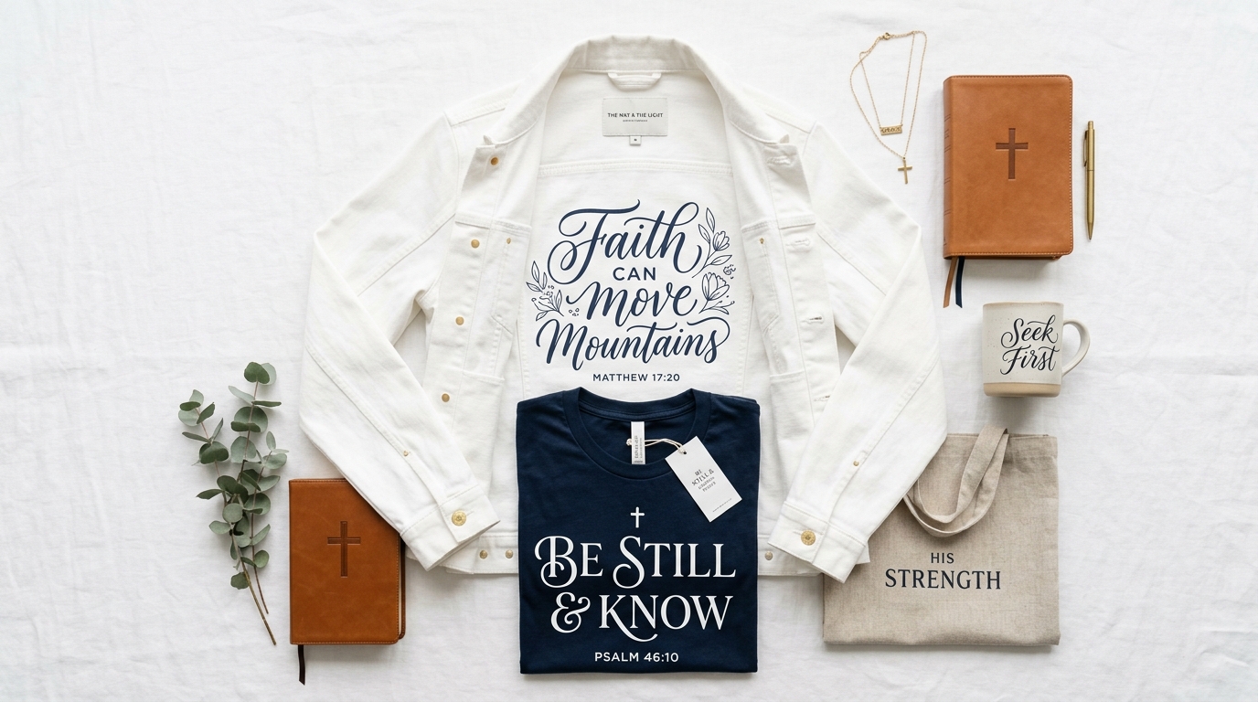 Faith Tees & Denim Jackets