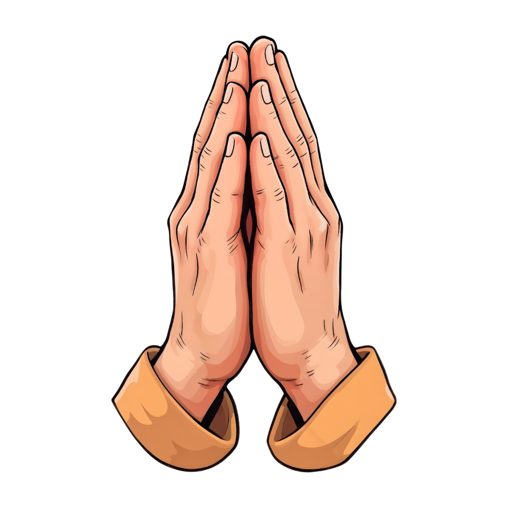 Praying Hands Emblem